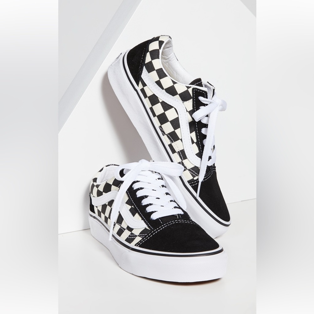 Vans Old School Black and White Checkered Sneakers